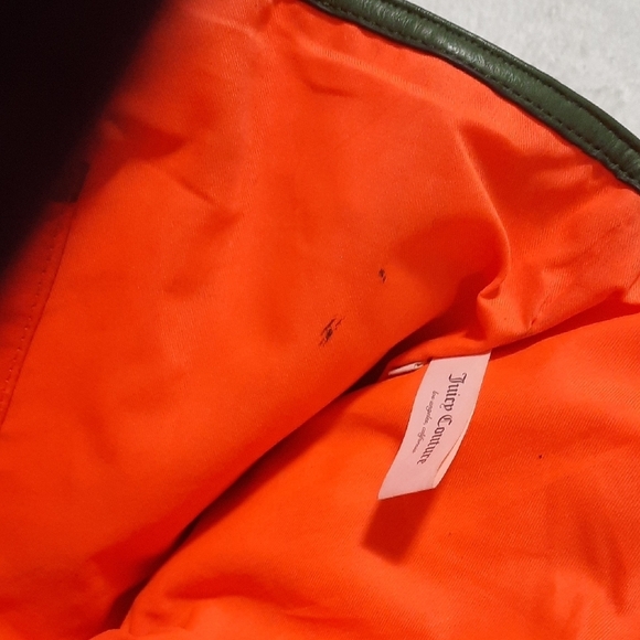Juicy Couture Green and Tan Tote Bag - Picture 12 of 13